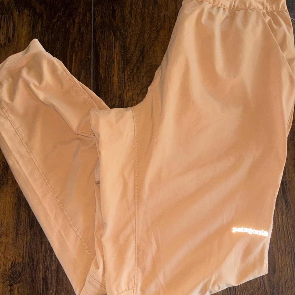 Patagonia Tan Track Pants Lightweight Joggers bin6 #940